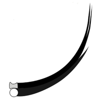 Load image into Gallery viewer, CC Curl Ellipse Lashes With Split Tips - The Lash Store