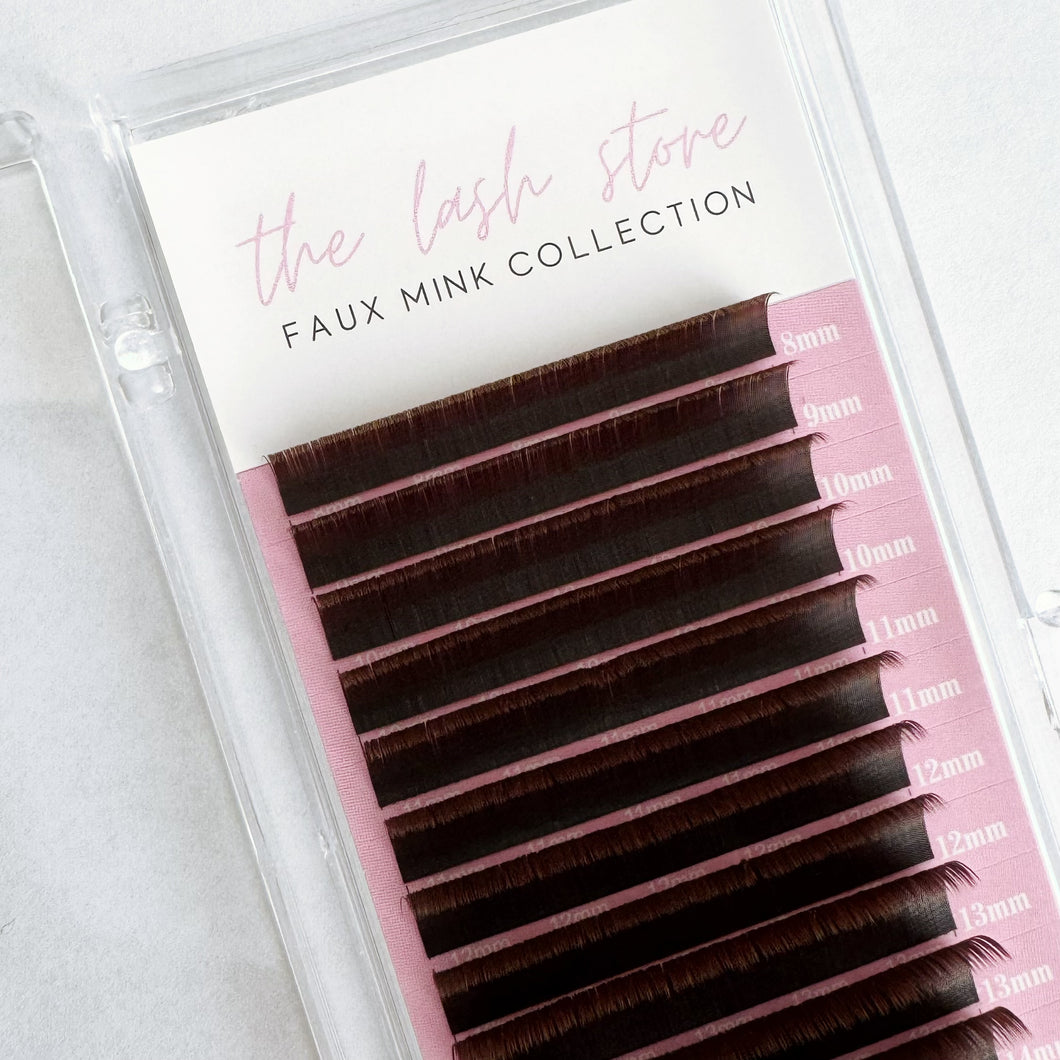 Classic C Curl Ellipse Lashes - Brown