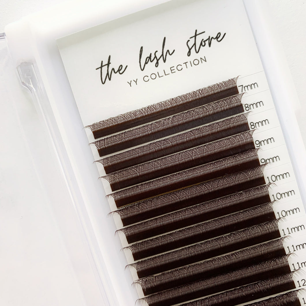 C Curl - YY Lashes (Brown)